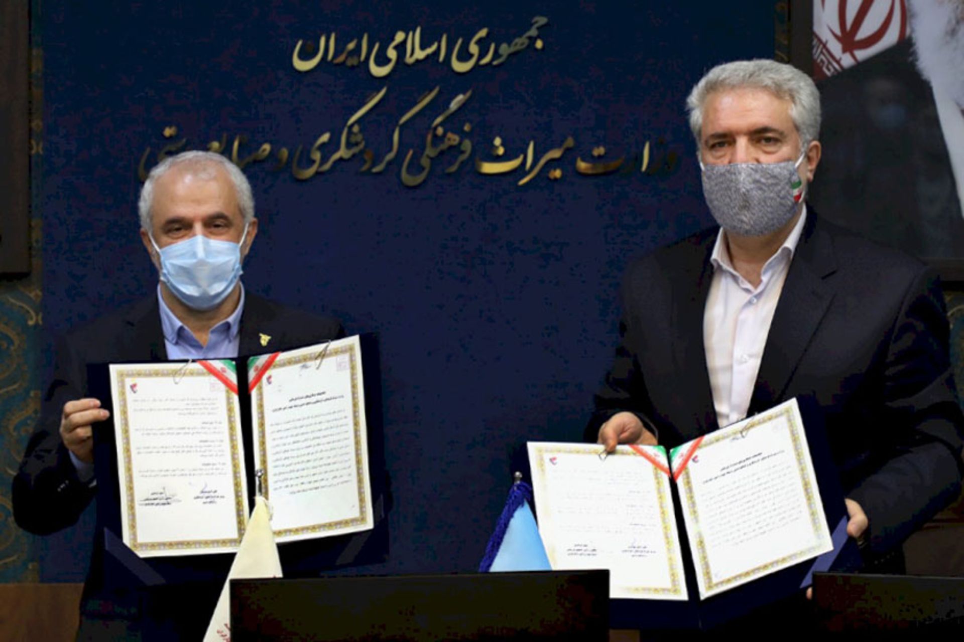 امضای تفاهم‌نامه بین وزارت میراث‌فرهنگی، گردشگری و صنایع‌دستی و بنیاد شهید