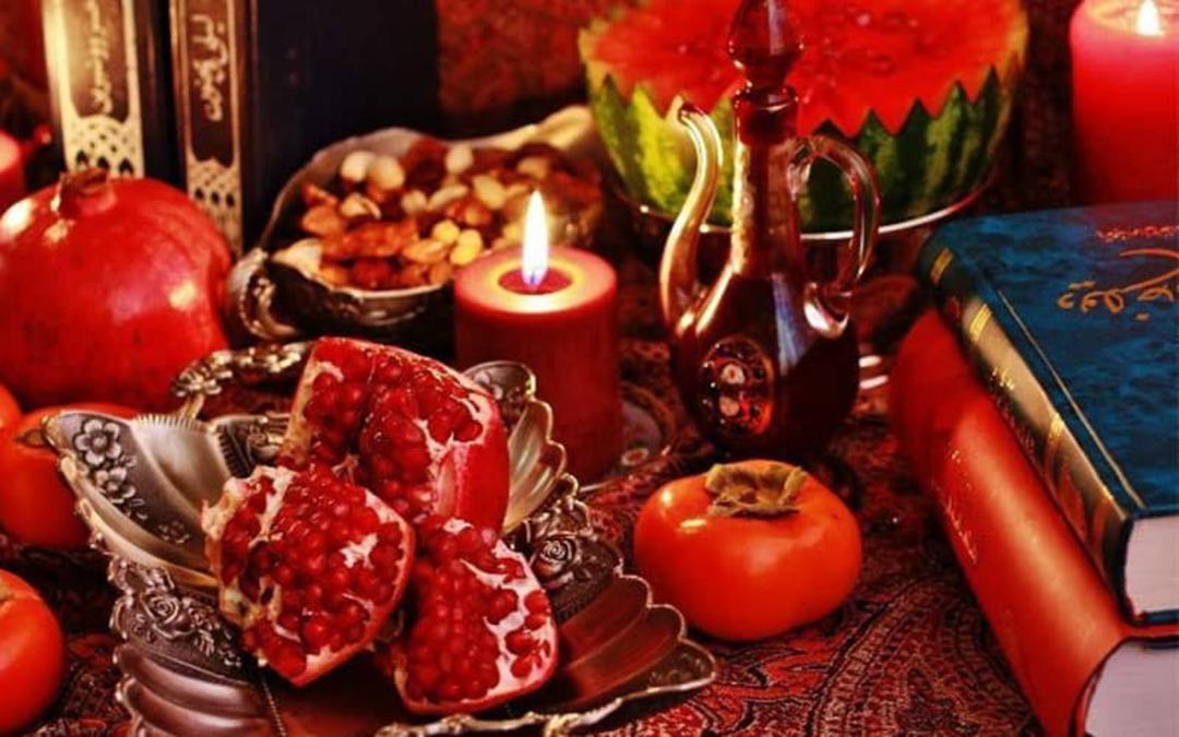 انار و خرمالوی شب یلدا