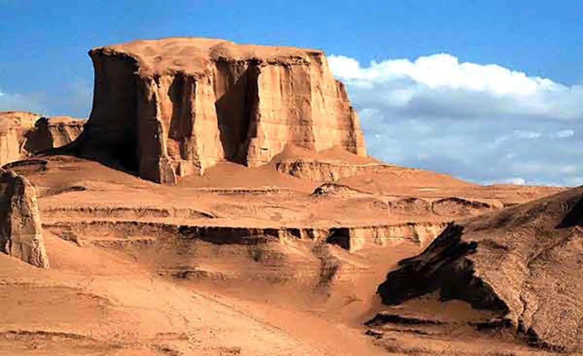 کلوت شهداد در بیابان لوت