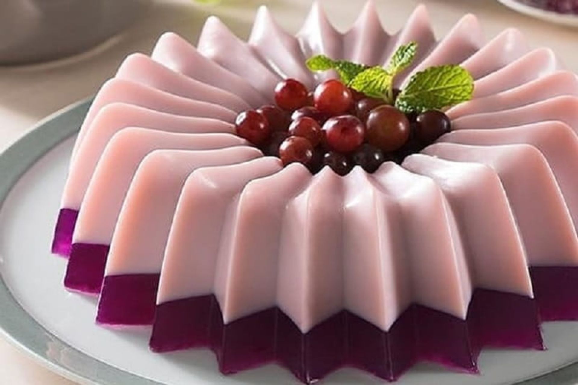 ژله بستنی دورنگ