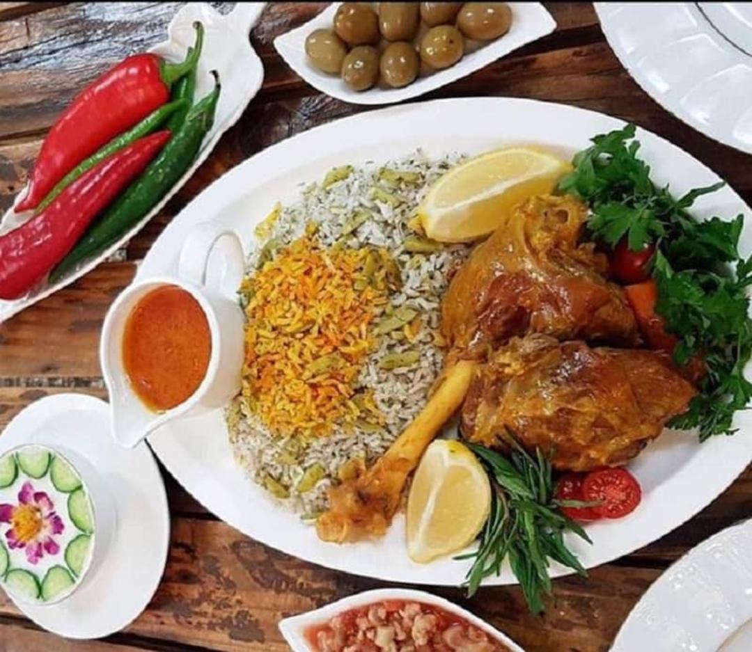 طعم باقالی پلو با ماهیچه