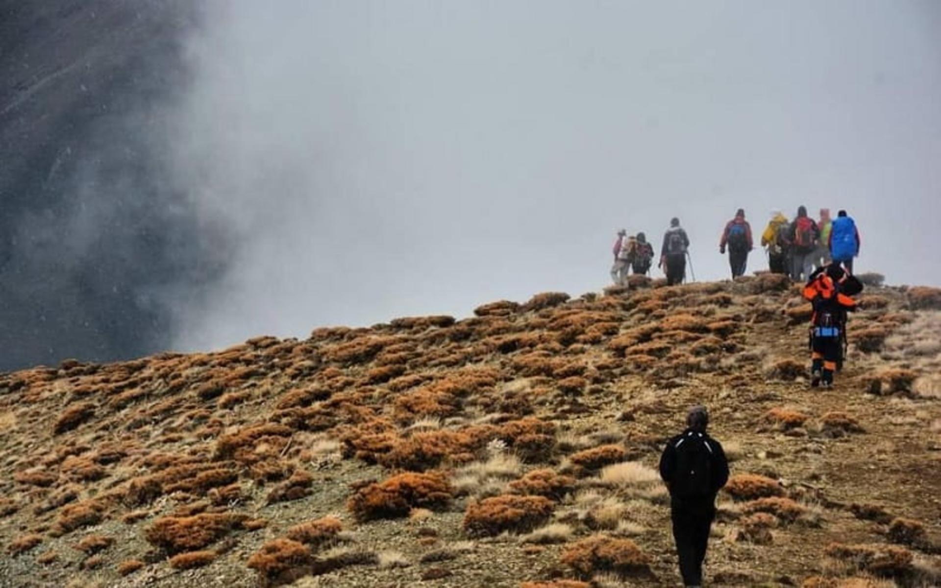 مسیر قله توچال تا شهرستانک