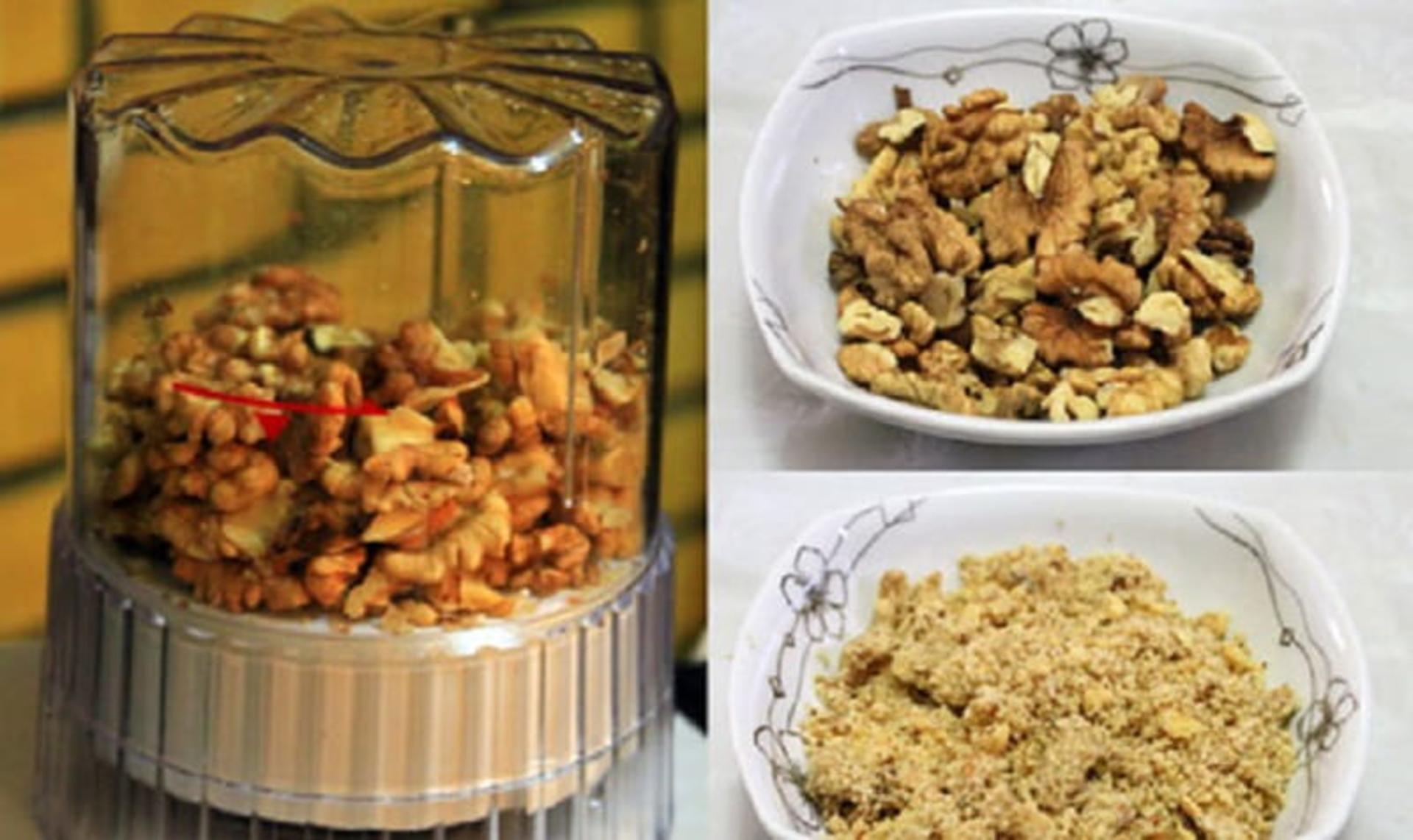 آسیاب کردن گردو