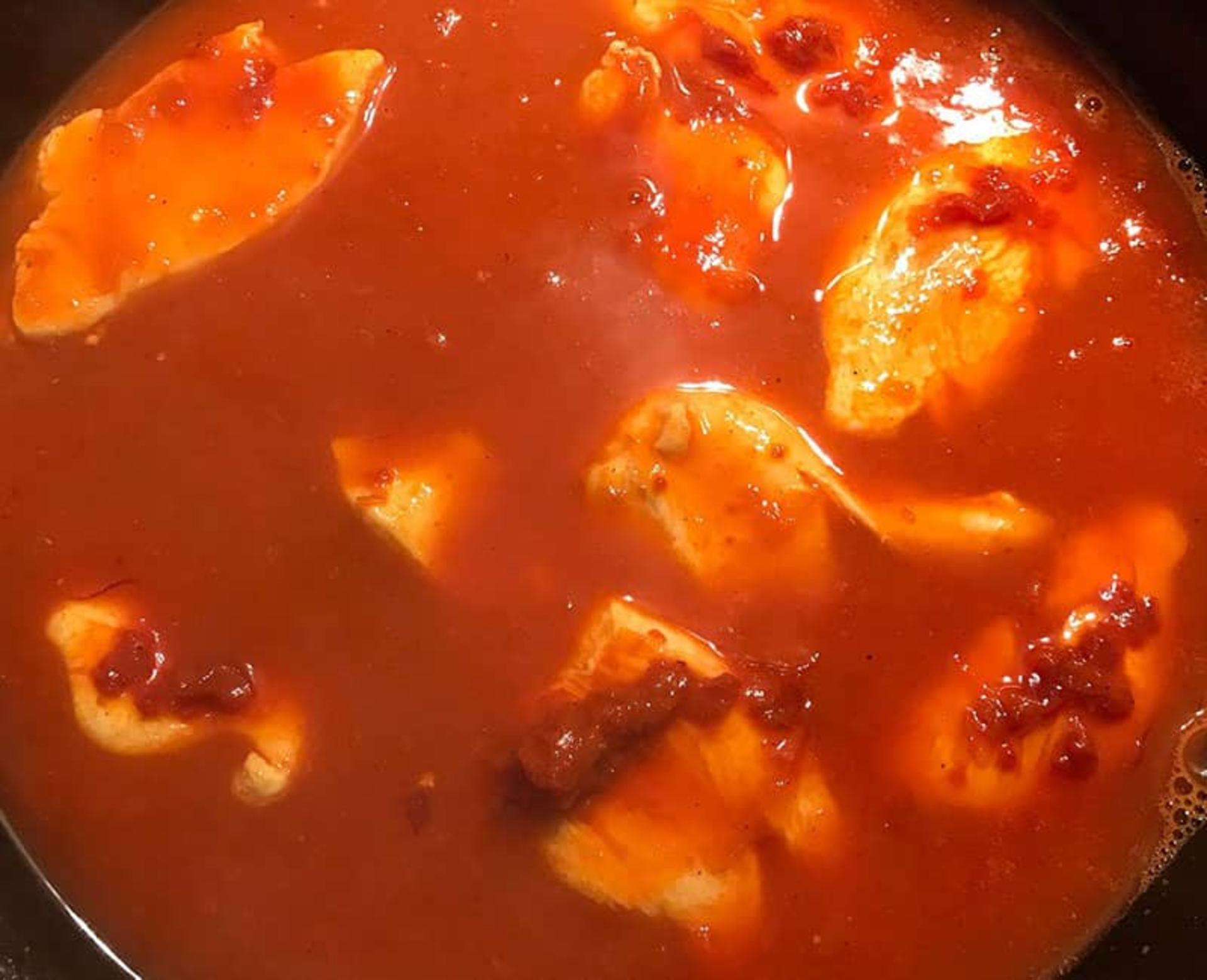خورشت با مرغ