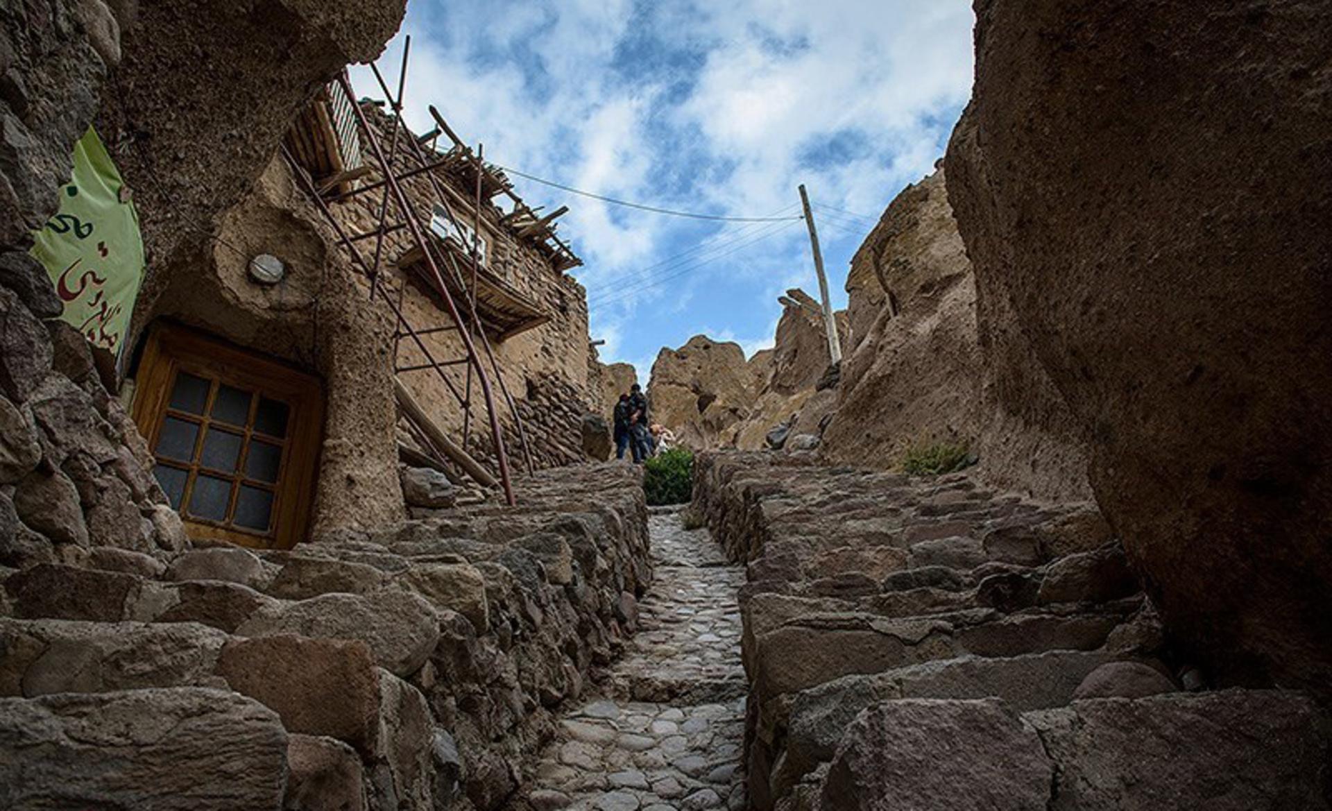 کوچه روستای کندوان تبریز