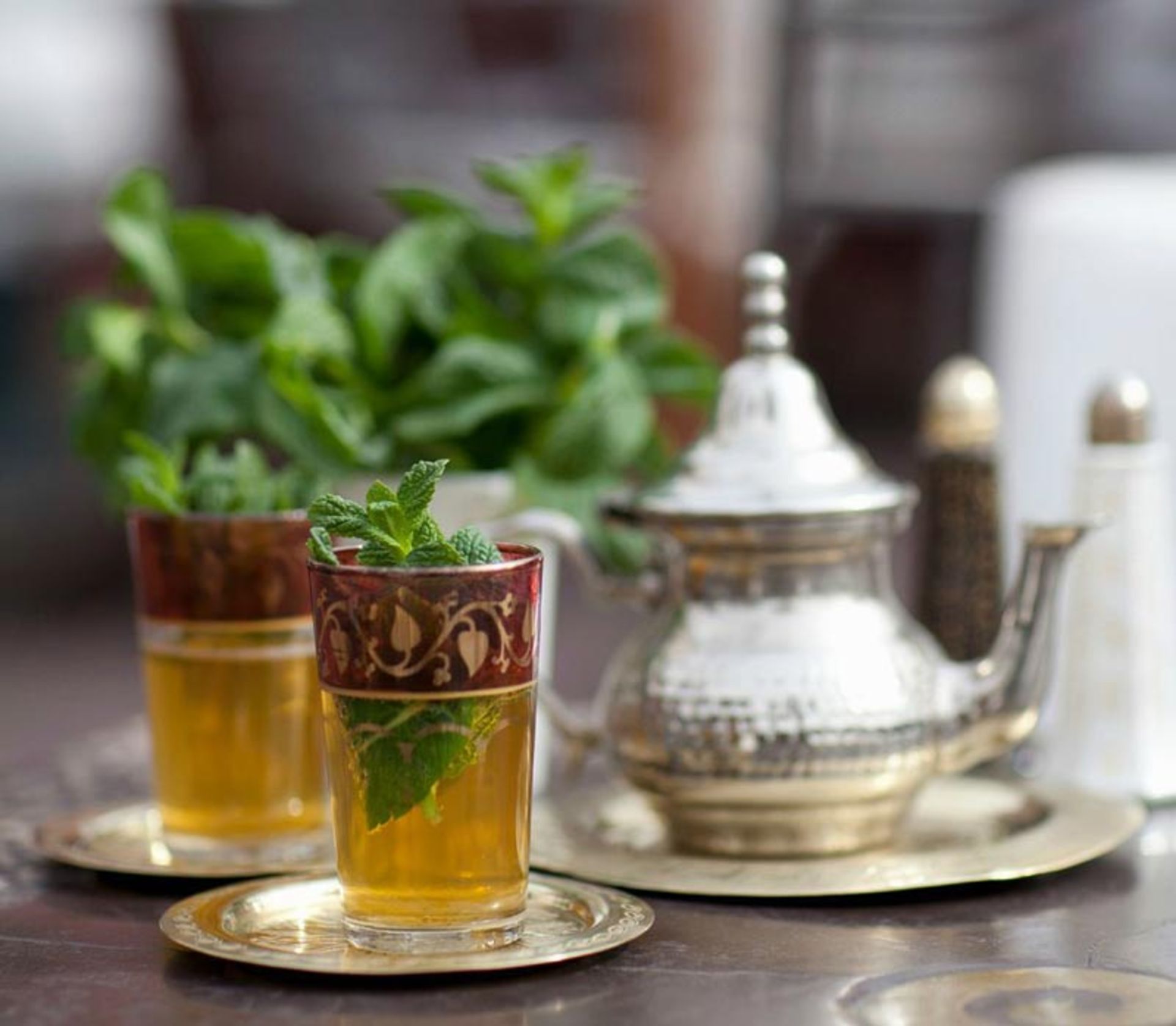 چای نعنای مغربی
