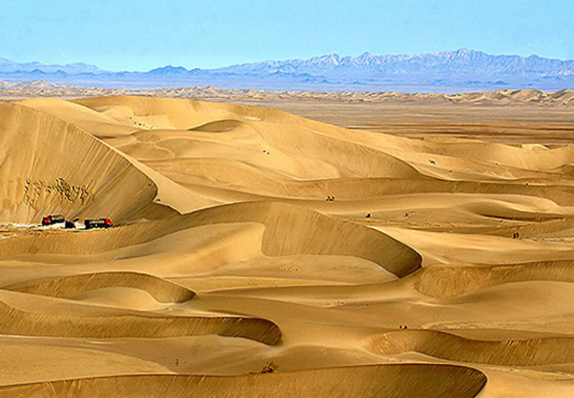 رمل‌های شنی کویر مصر