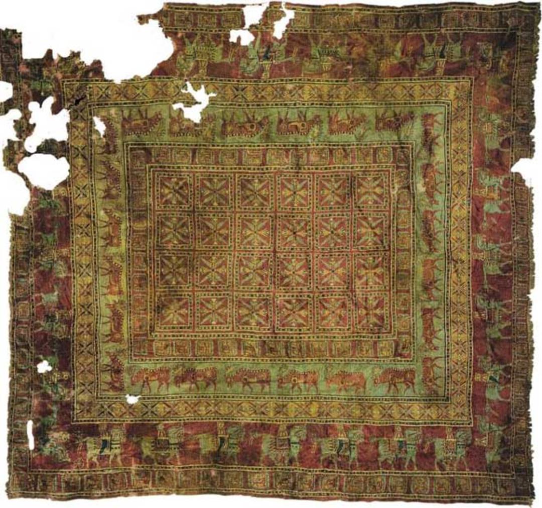 در حال حاضر این فرش در موزه آرمیتاژ سن پترزبورگ نگهداری می شود.