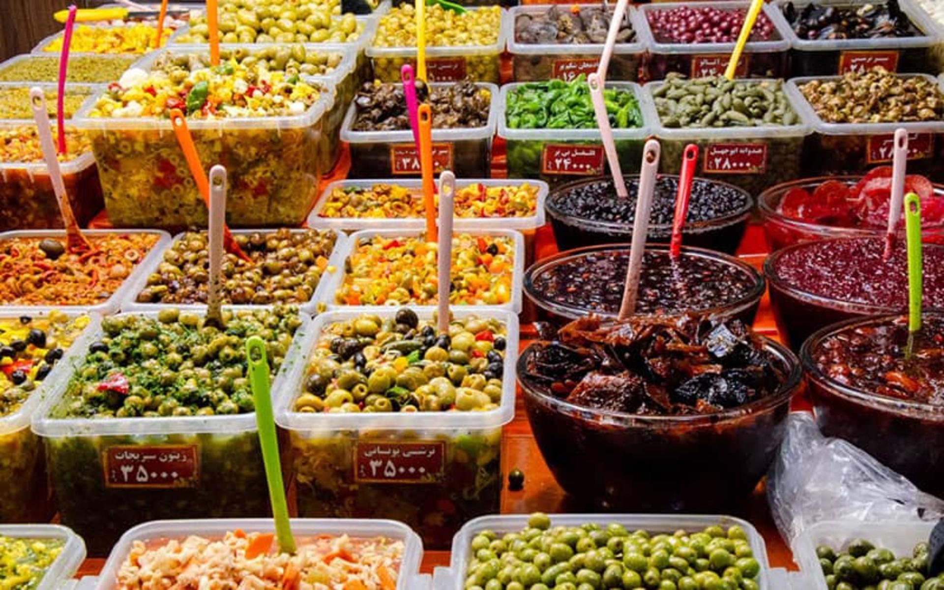 انواع ترشی و شوری