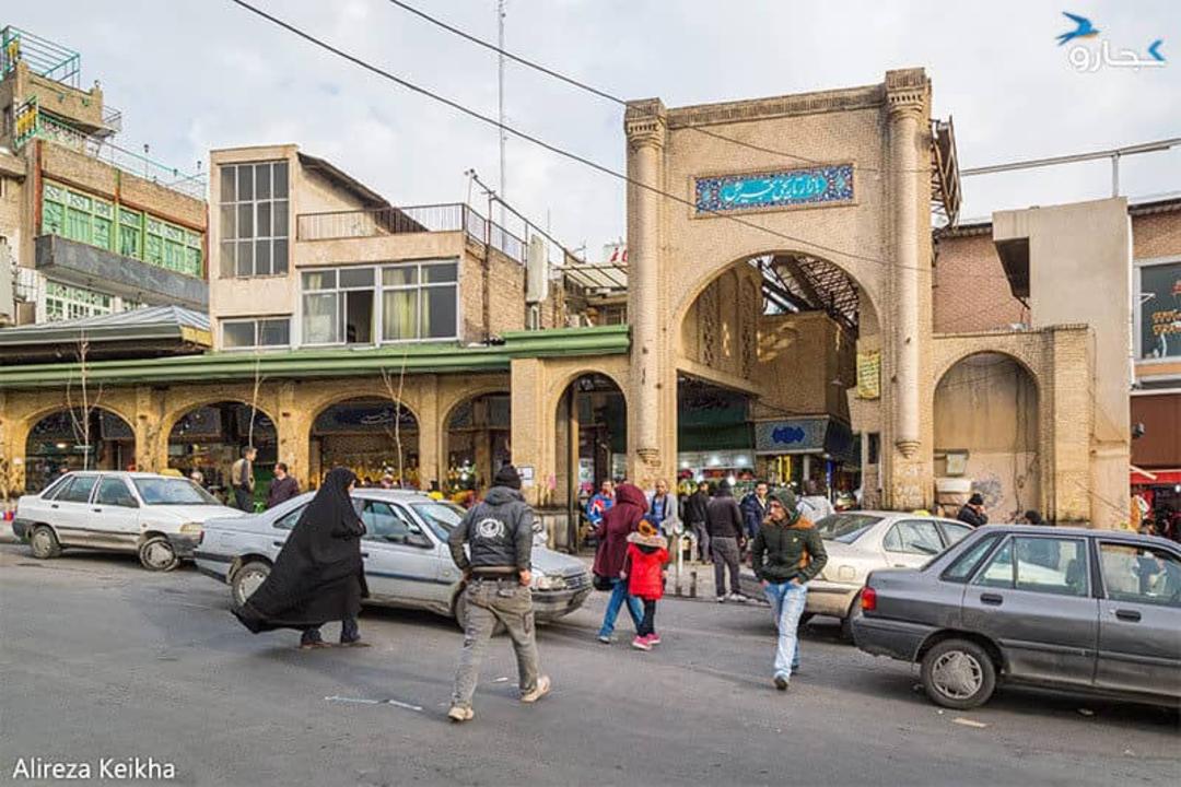 ورودی بازار سنتی تجریش