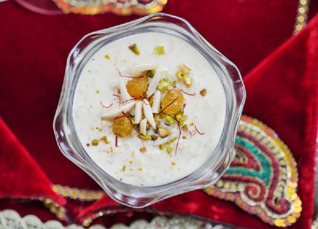 طرز تهیه فرنی نشاسته