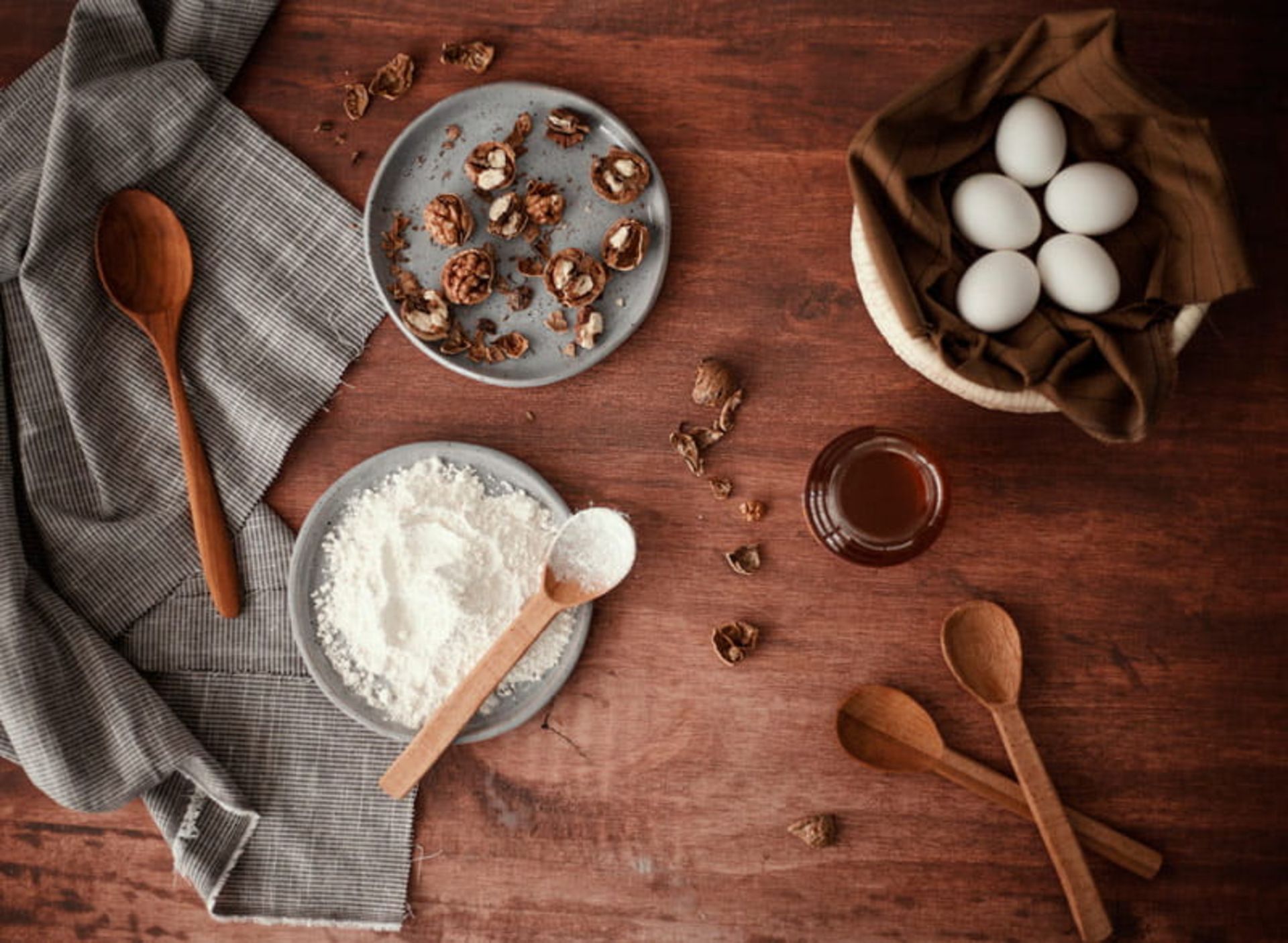 نکات مهم برای طبخ شیرینی گردویی