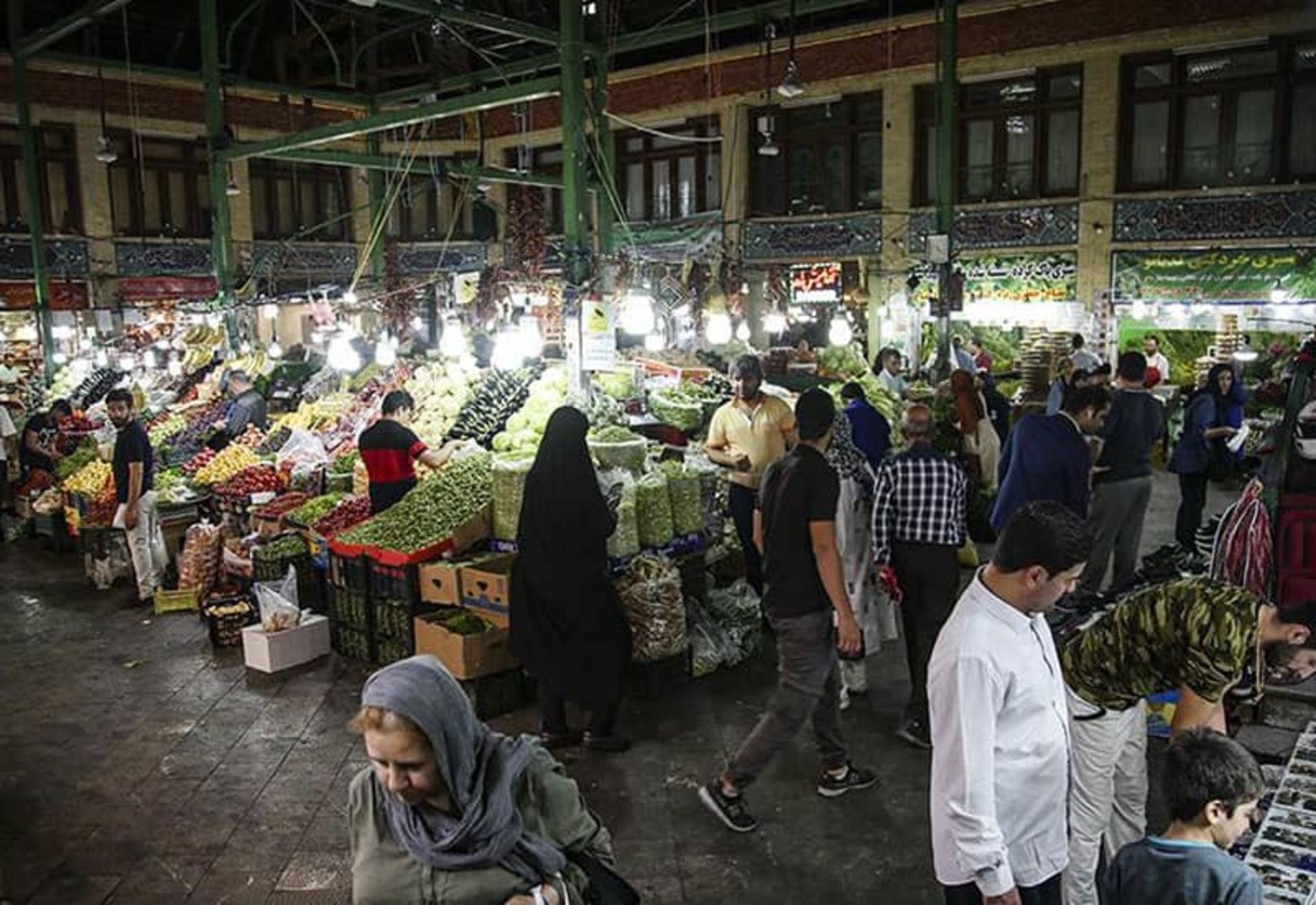 تره بار بازار سنتی تجریش