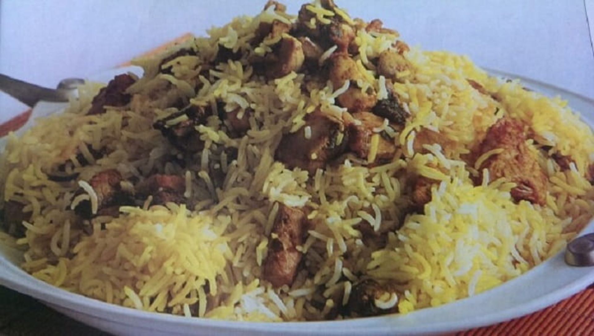 طرز تهیه قارچ پلو با گوشت چرخ‌کرده