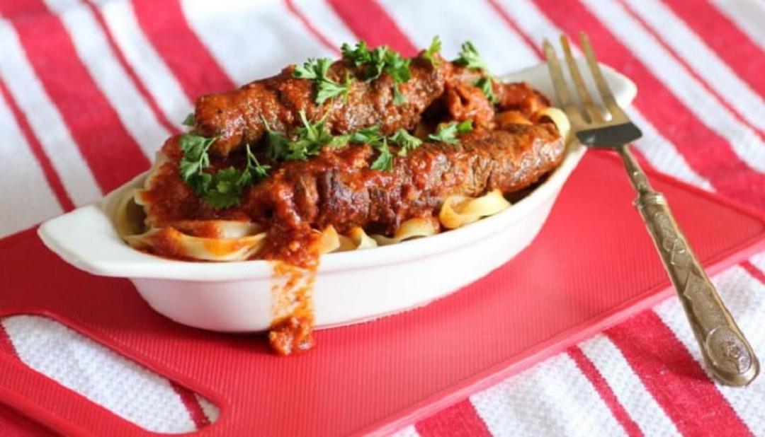 طرز تهیه رولت گوشت ایتالیایی