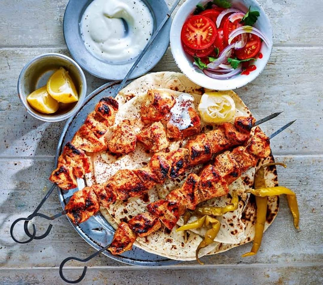 طرز تهیه جوجه کباب لبنانی