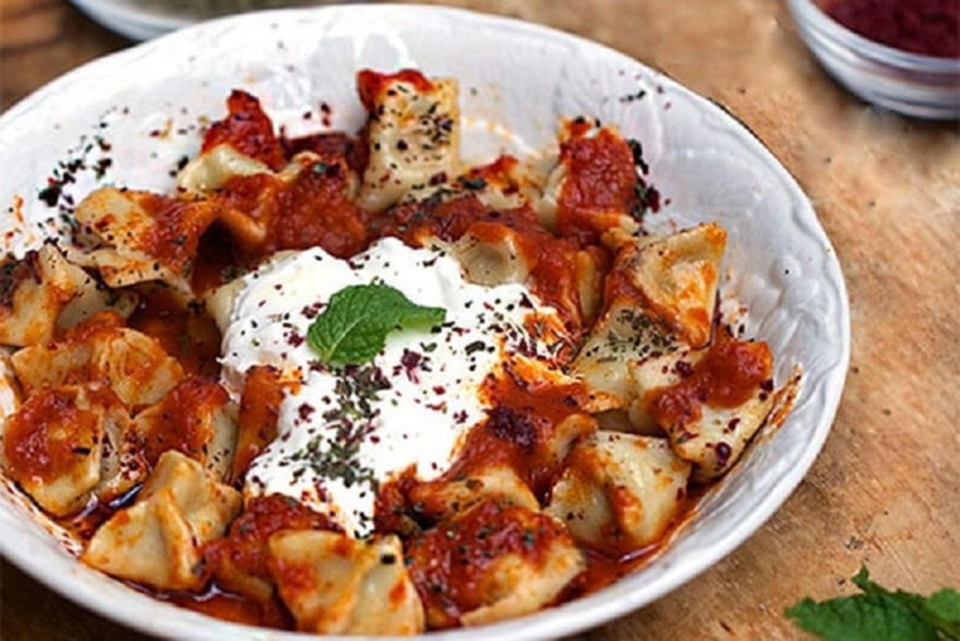 طرز تهیه مانتی