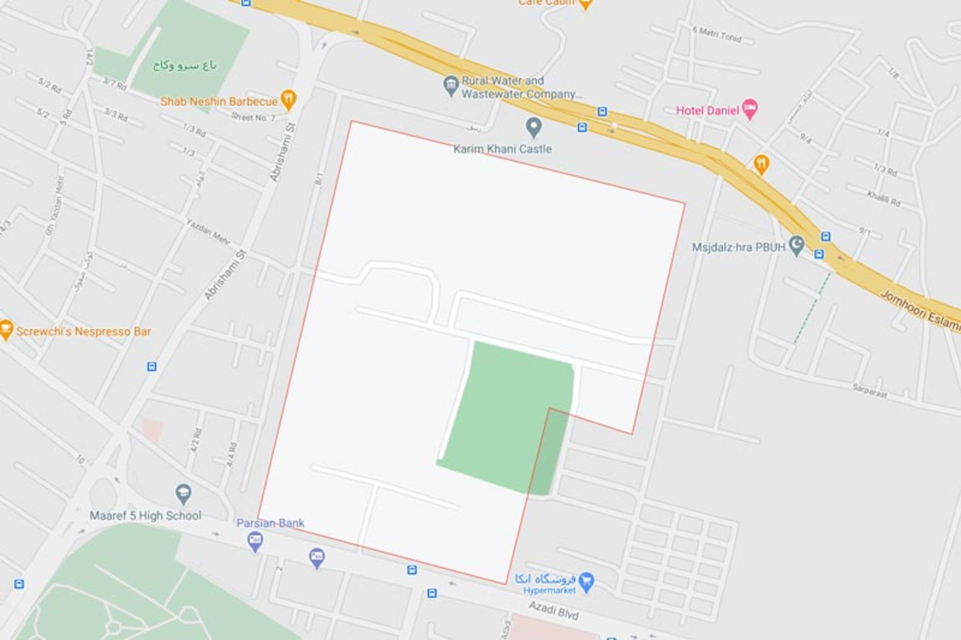 باغ تخت شیراز