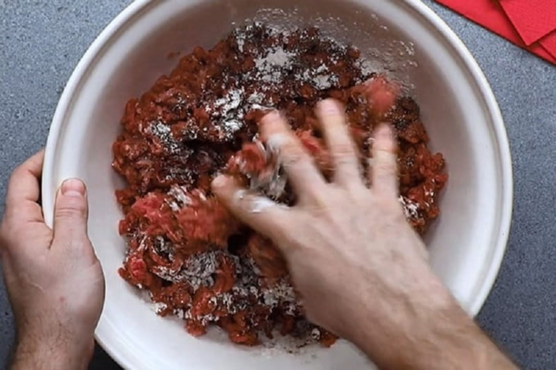 ورز دادن گوشت