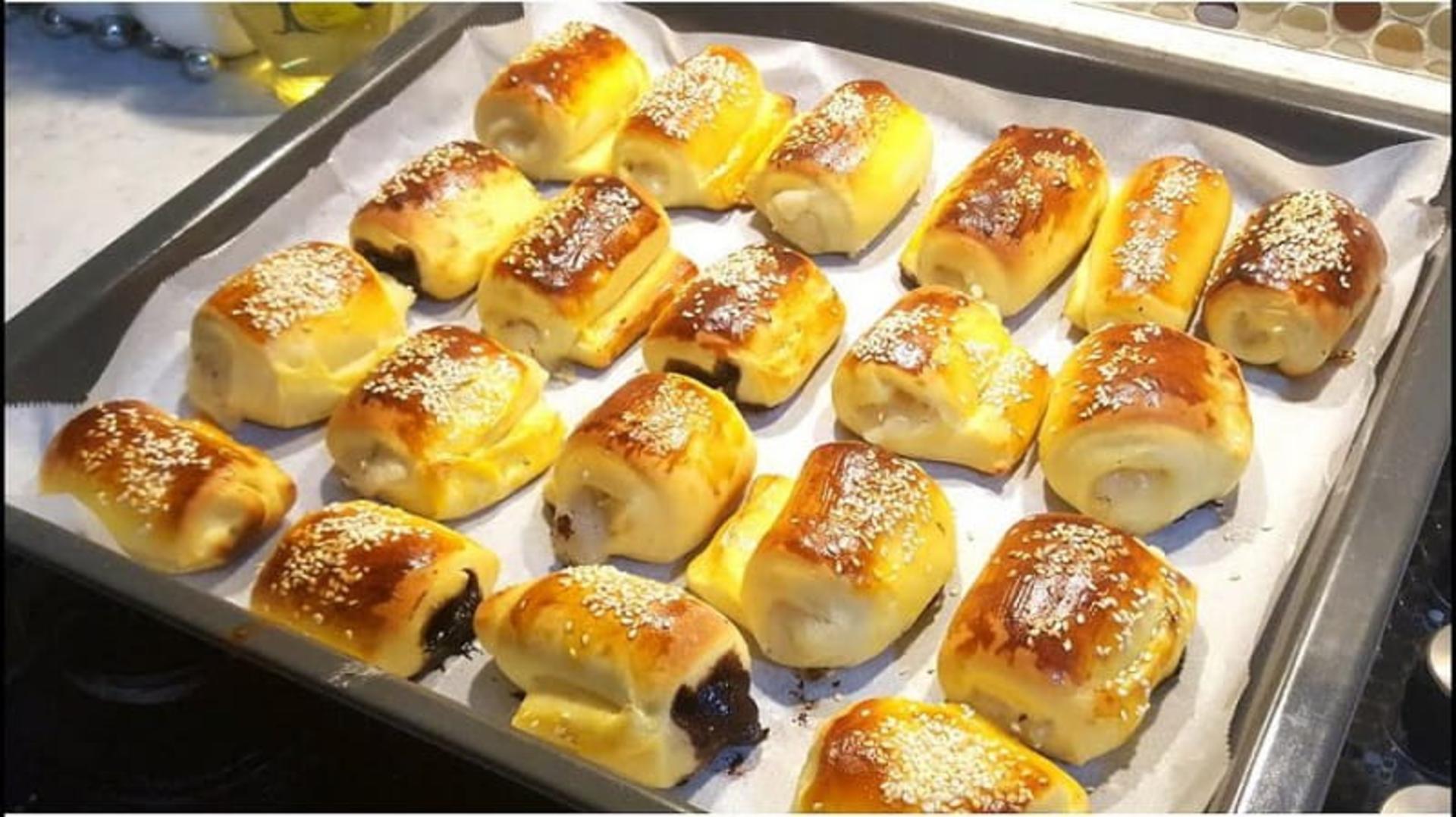 طرز تهیه شیرینی دانمارکی با خمیر هزارلا