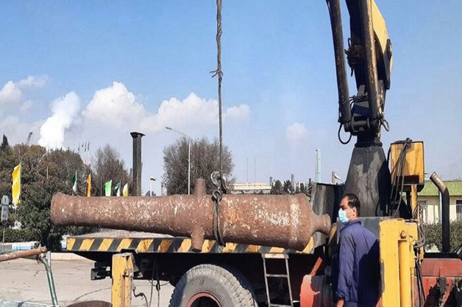 توپ جنگی متعلق به دوران صفوی