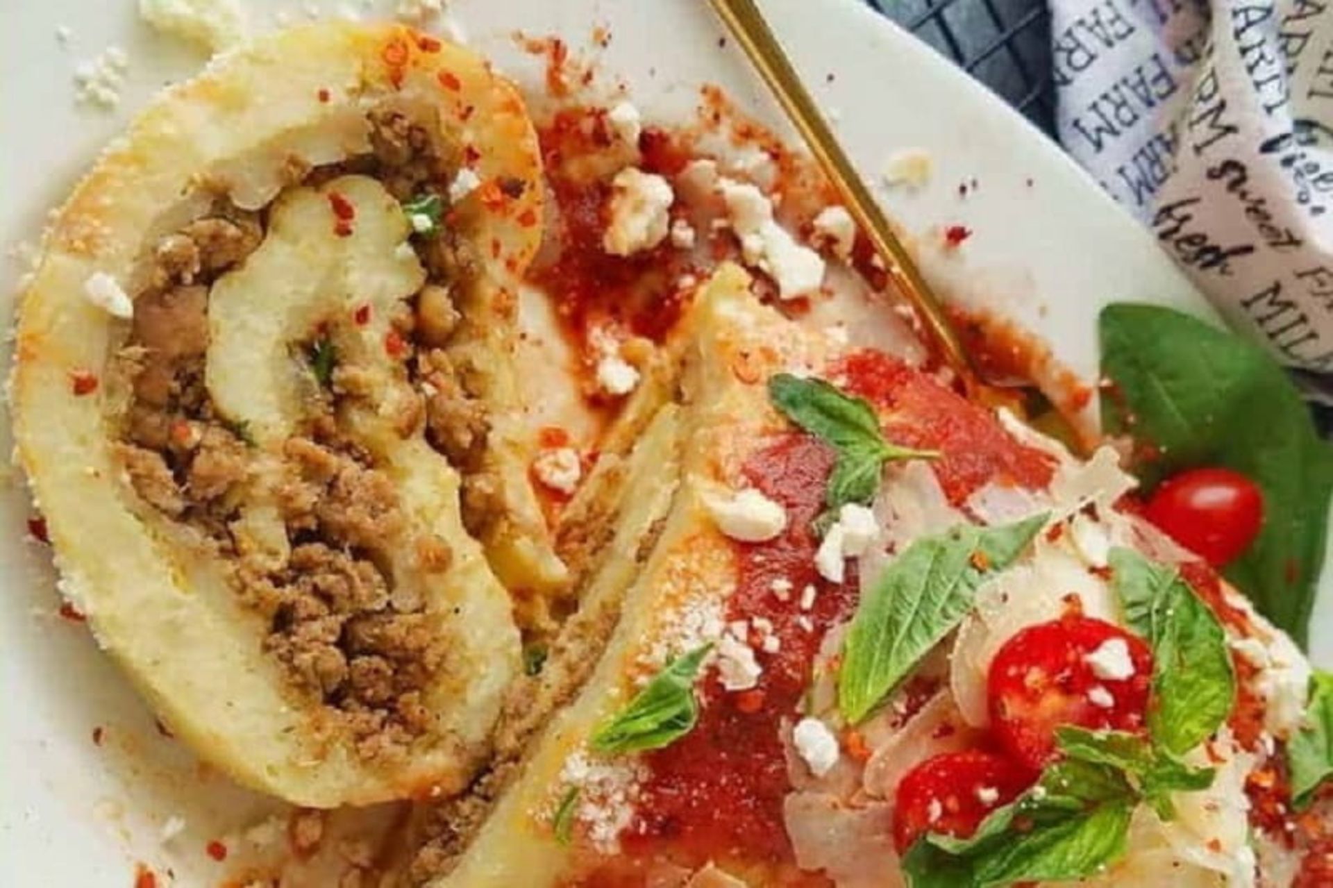 طرز تهیه رولت سیب زمینی