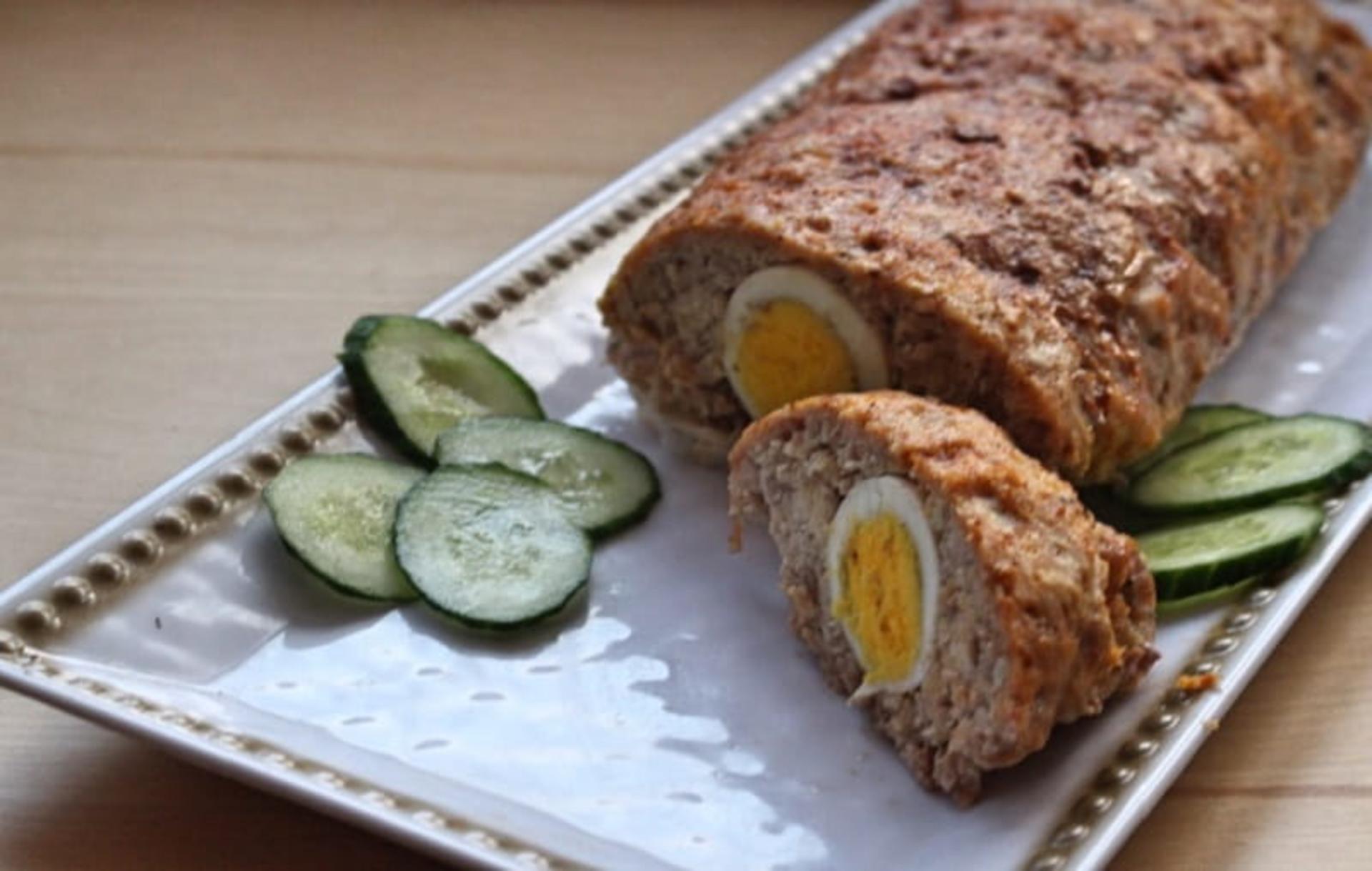 روت گوشت مجلسی با تخم مرغ