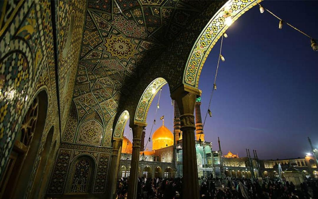رواق حرم حضرت معصومه