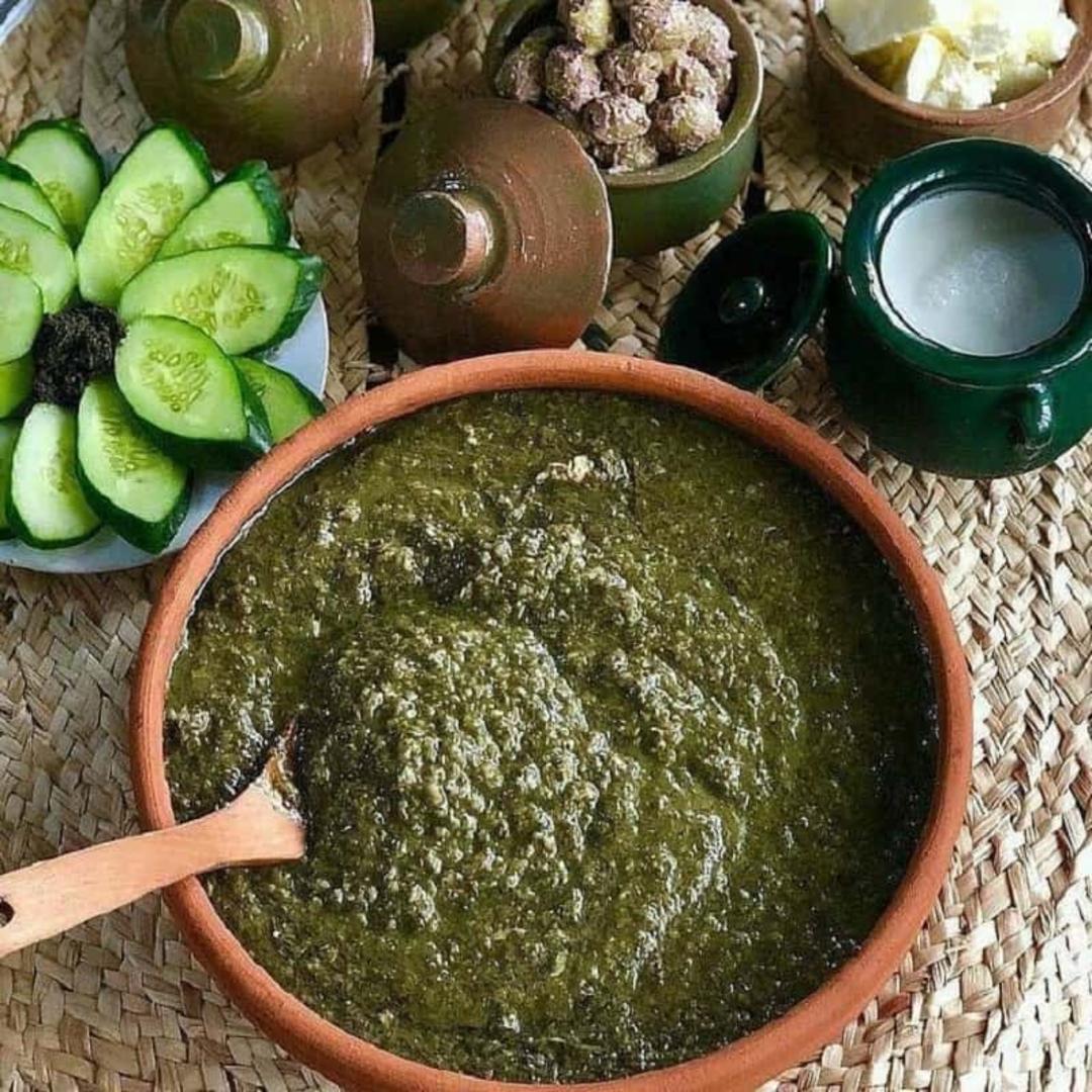 خورش ترشه تره گیلانی