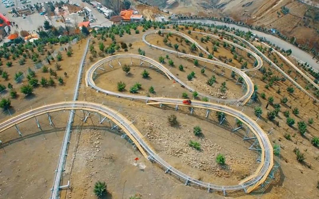 سورتمه تهران در ارتفاعات توچال