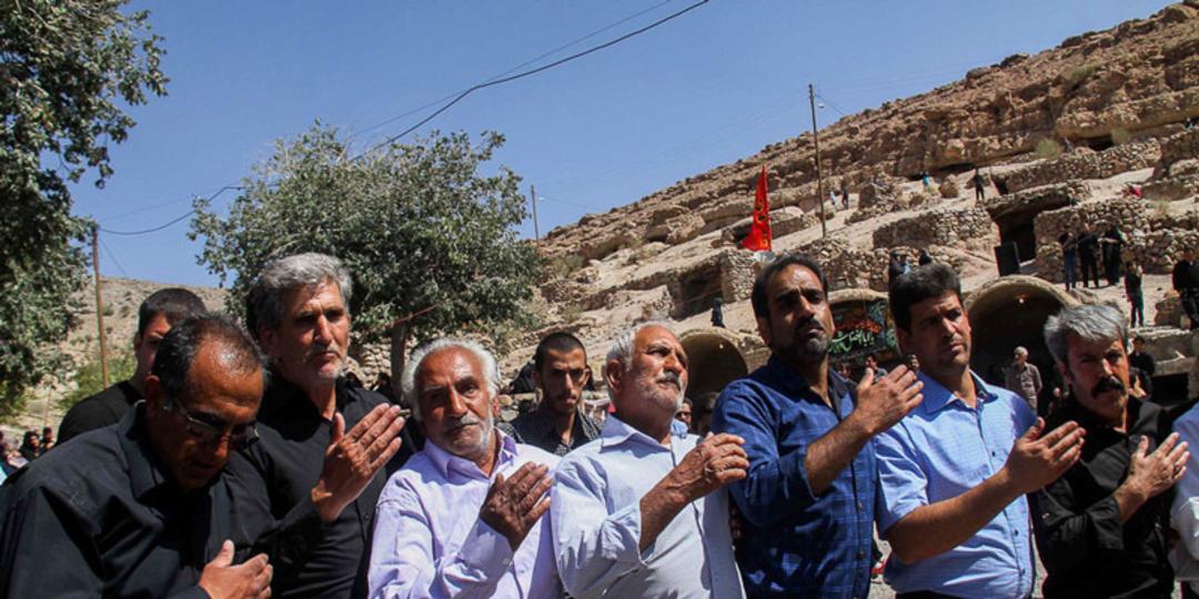 مراسم جوش زنی روستای میمند