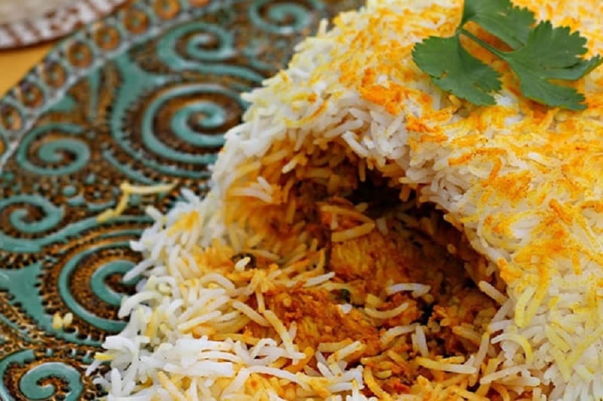 بریانی مرغ عربی