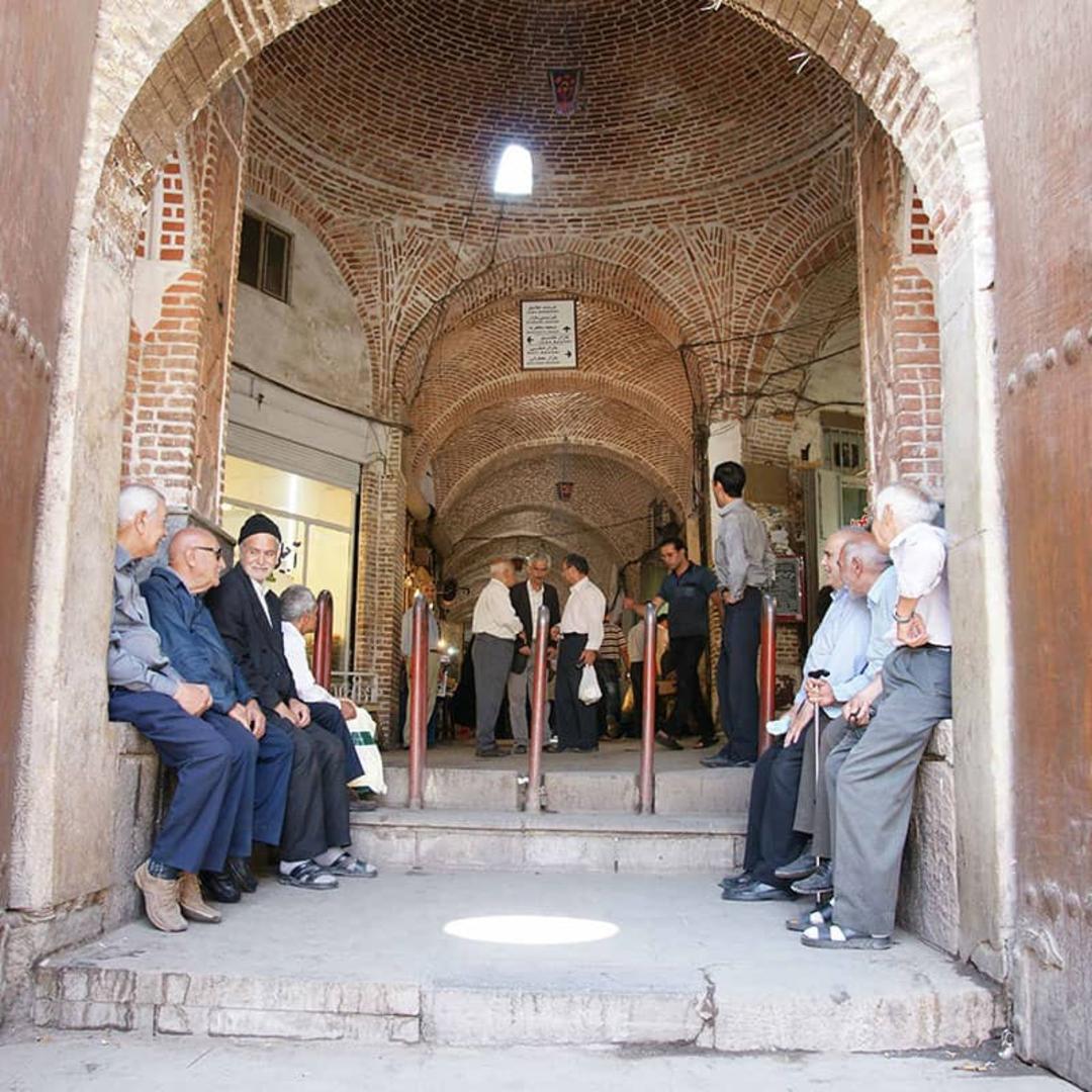 ورودی بازار بزرگ تبریز