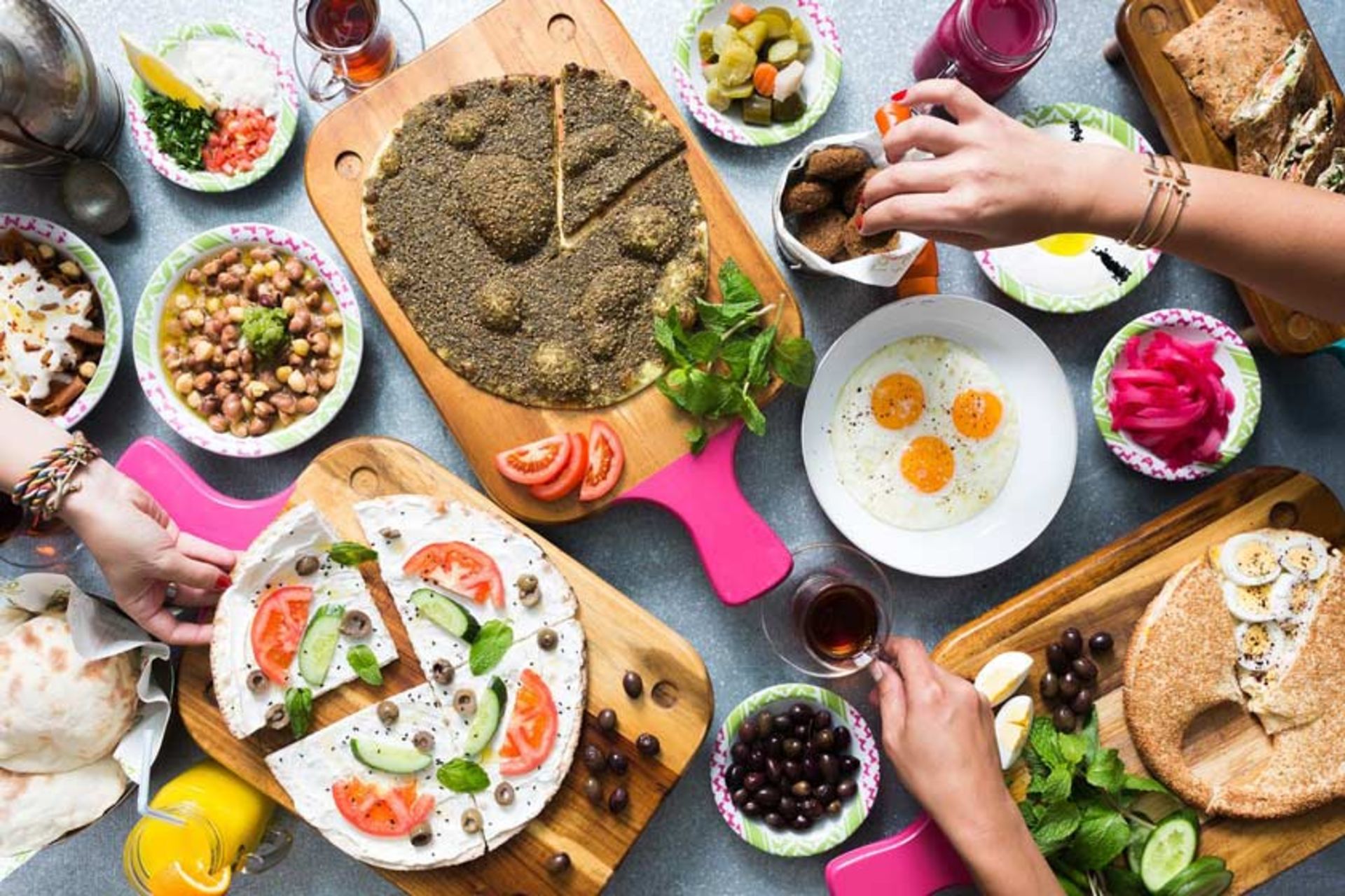 لذیذترین غذاهای ملل در دبی را کجا پیدا کنیم؟