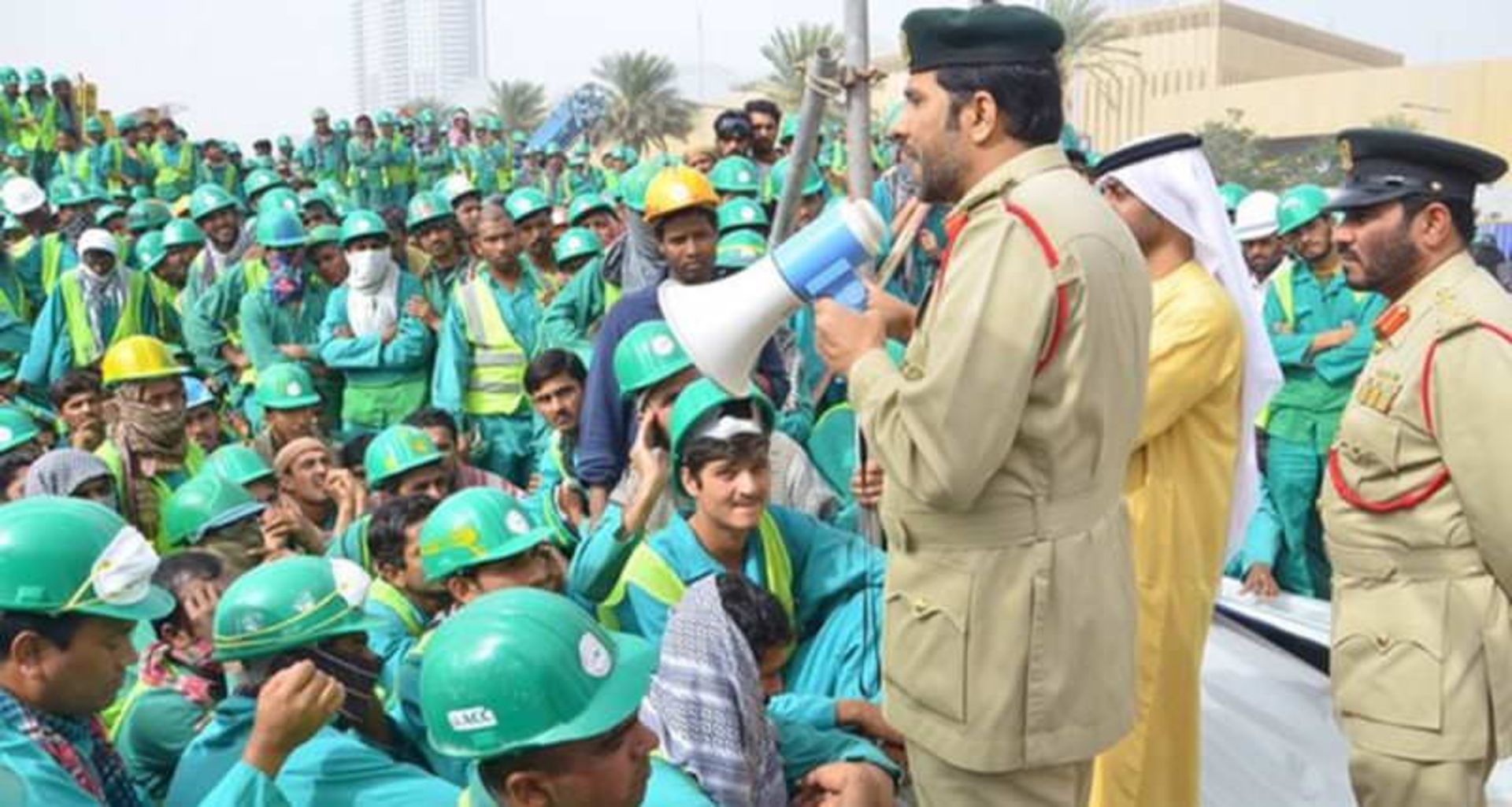 اعتراضات عمومی در دبی