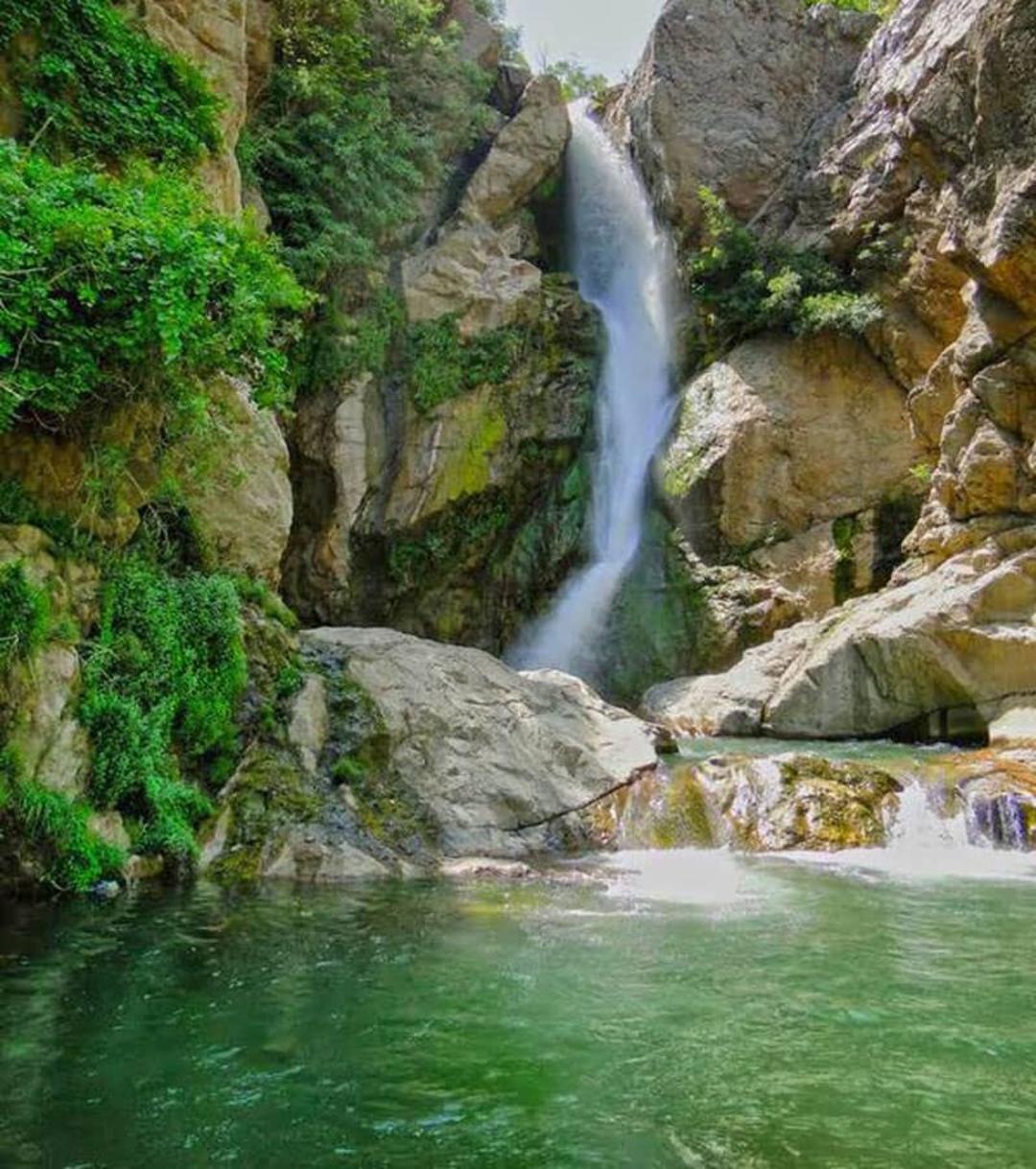 آبشار سه طبقه شلماش
