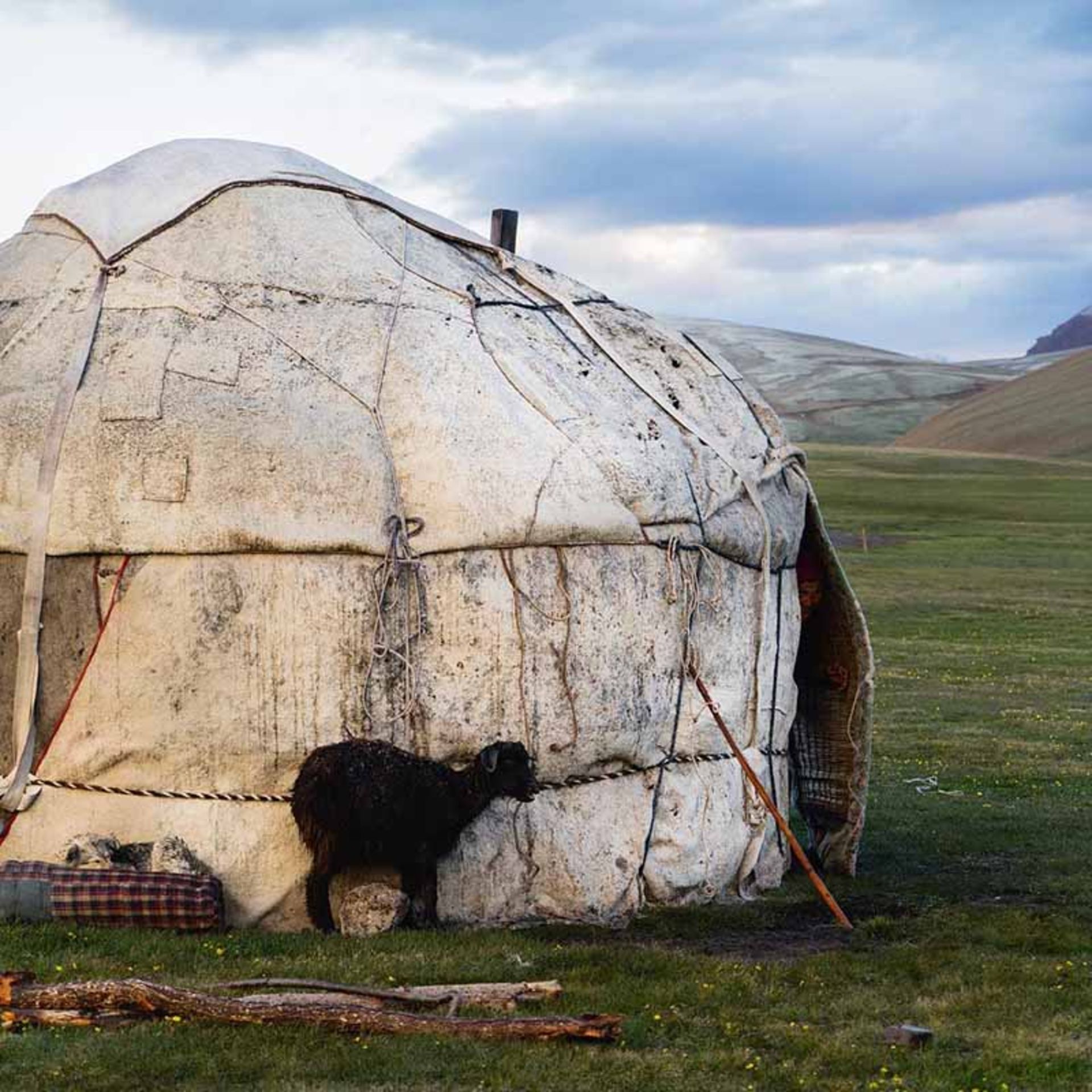 زندگی روستایی در قرقیزستان