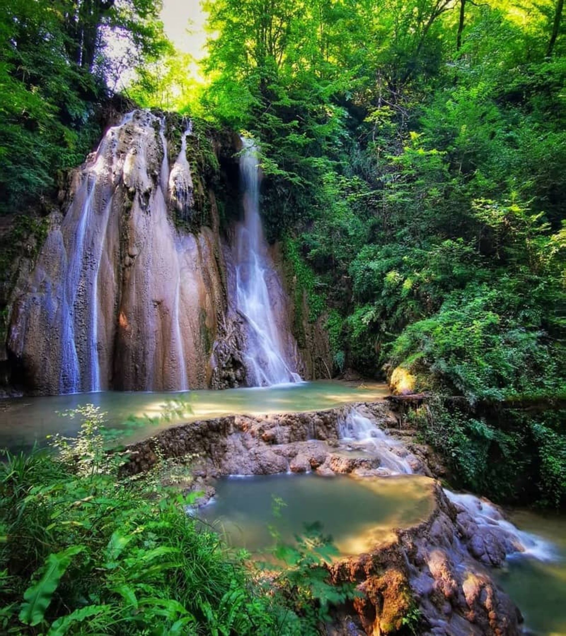 آبشار اسکلیم سوادکوه