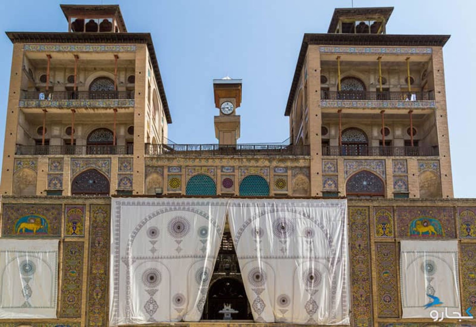 عمارت شمس العماره کاخ زیبای گلستان
