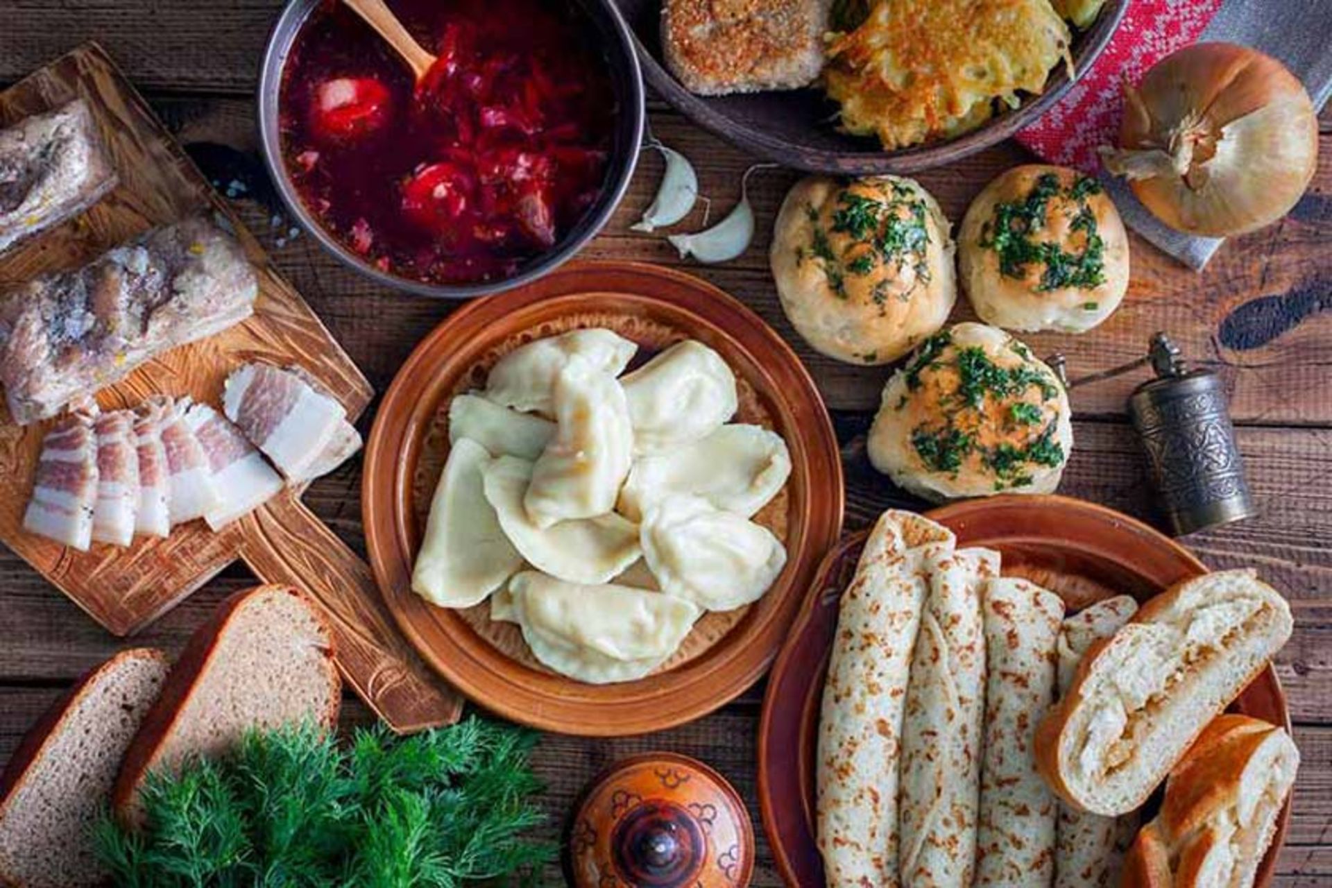غذاهای محلی کشور اوکراین