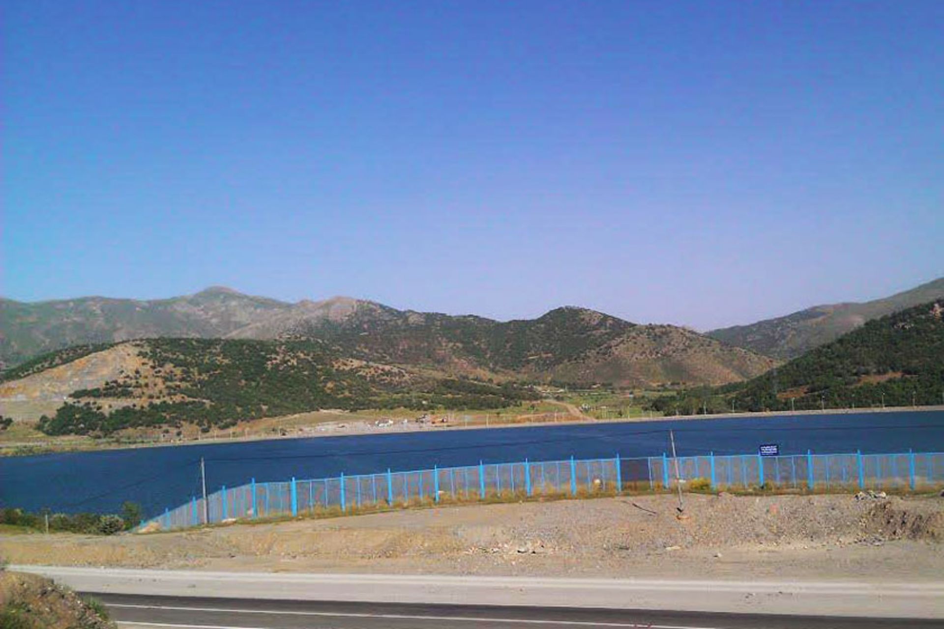 دریاچه سد بانه