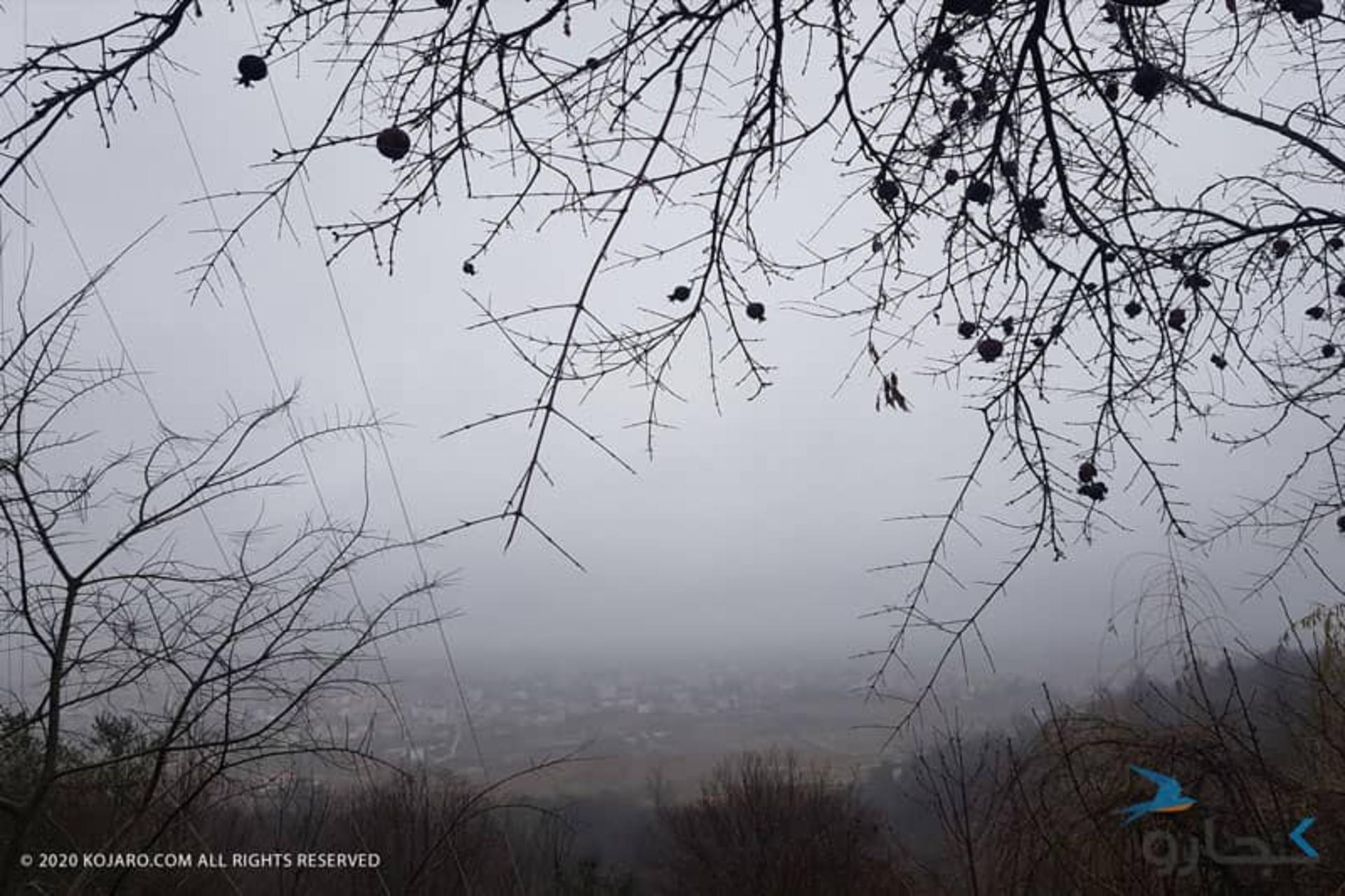 طبیعت پاییزی پارک جنگلی سیاهداران