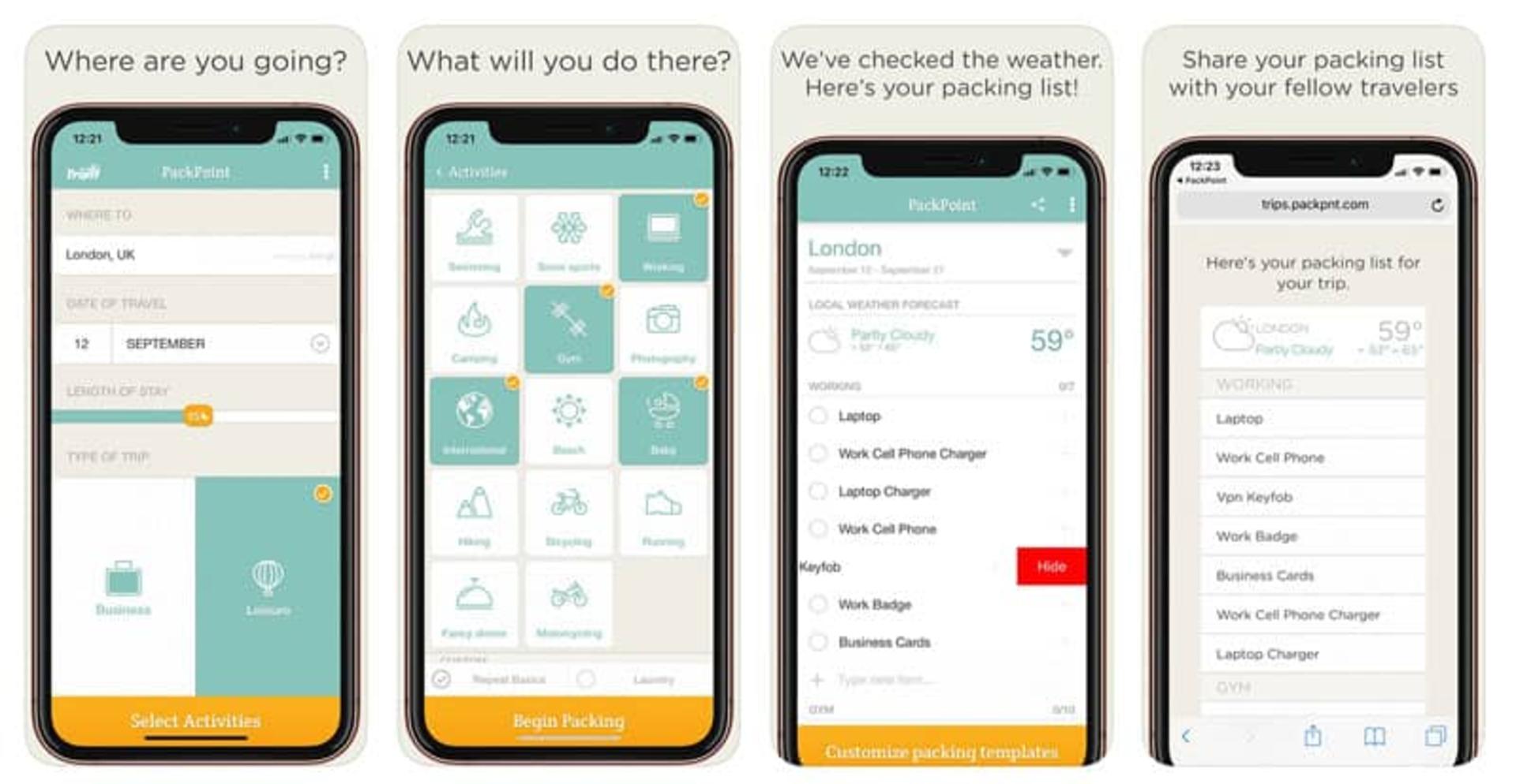 اپلیکیشن بستن چمدان