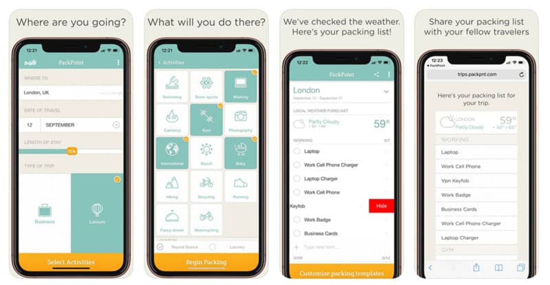 اپلیکیشن بستن چمدان