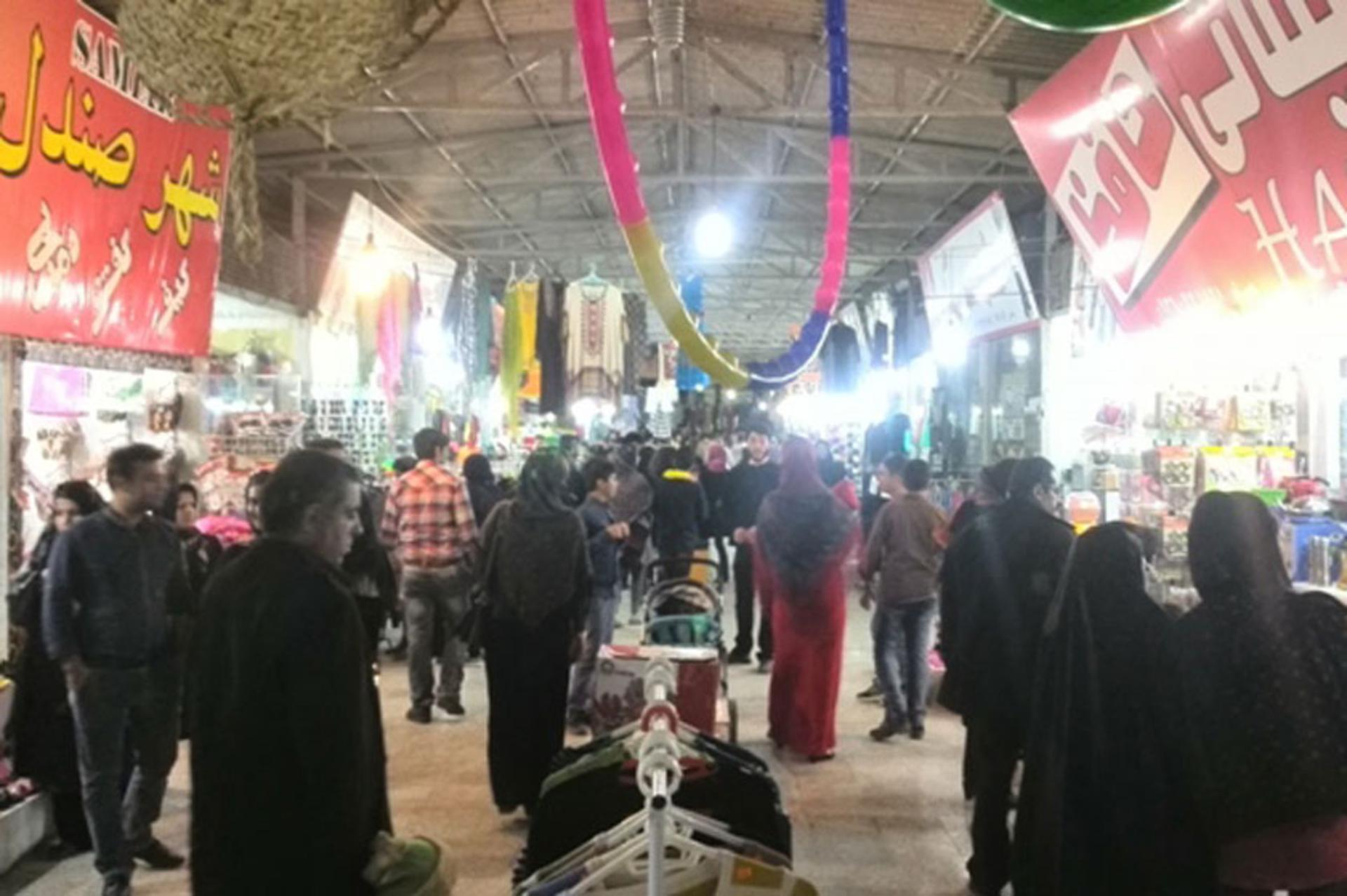 بازارچه ساحلی بندر گز