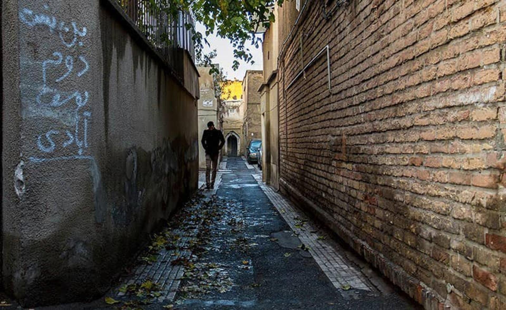 کوچه‌پس‌کوچه‌های تهران قدیم در محله عودلاجان