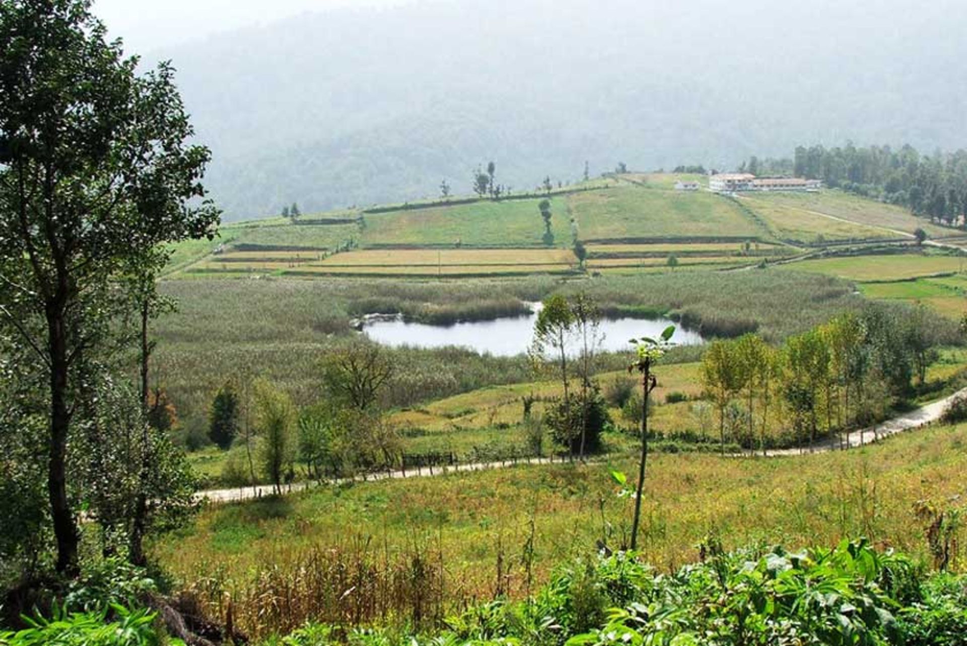 دریاچه طبیعی استخر پشت