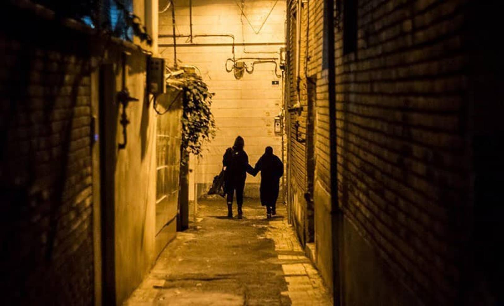 کوچه های قدیمی تهران در  محله عودلاجان