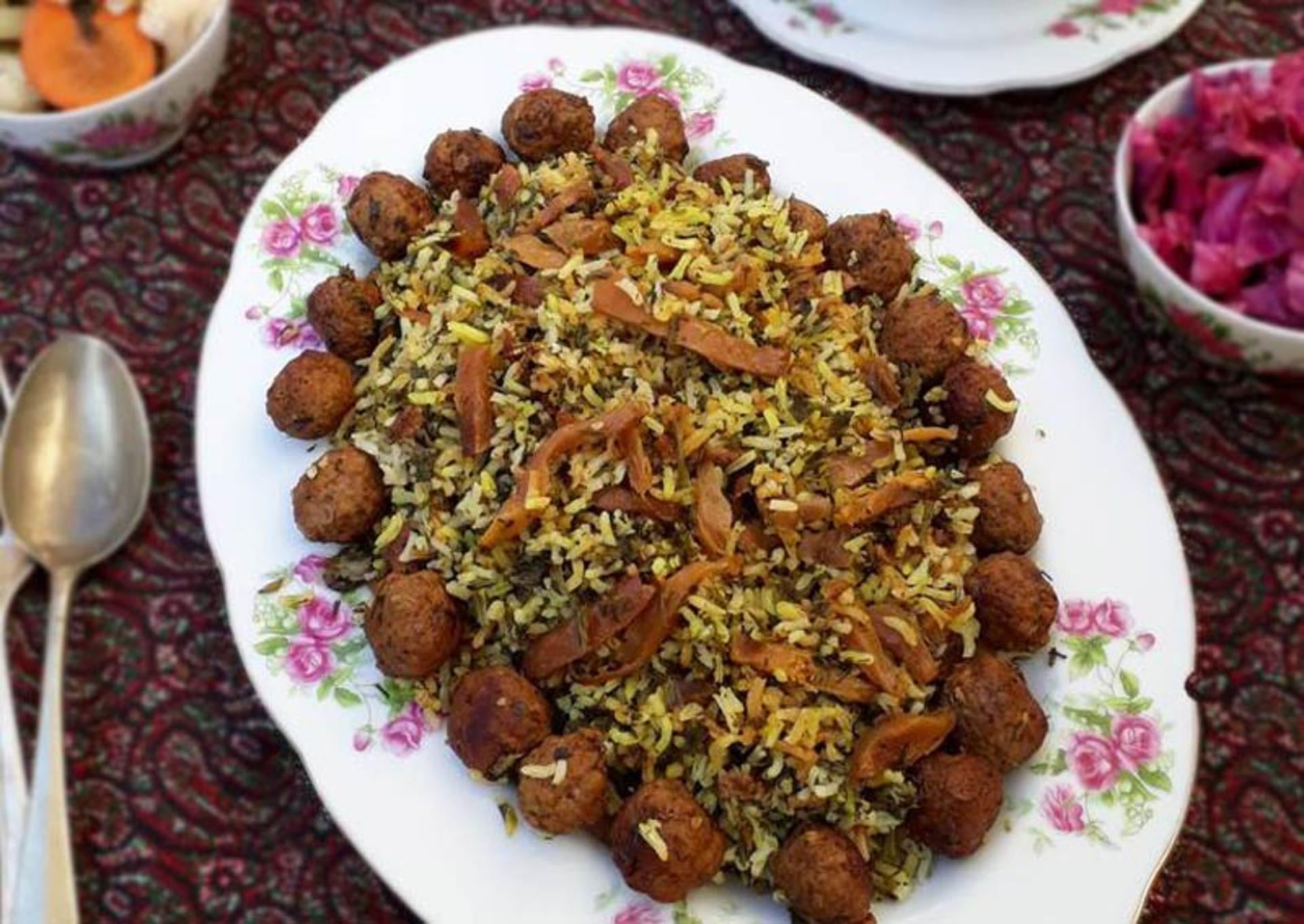 کلم پلوی شیرازی