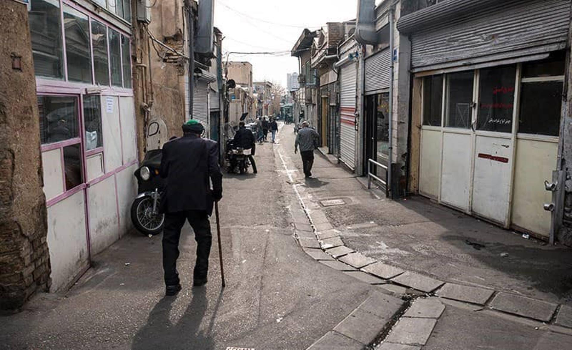 کوچه‌پس‌کوچه‌های تهران قدیم در محله عودلاجان